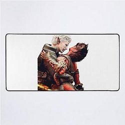 Astarion and Wyll Dance of Passion Desk Mat