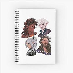 Baldur's Gate Wyll Notebook