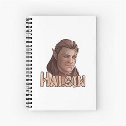 Baldur's Gate Spiral Notebook