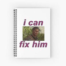Wyll "I can fix" Spiral Notebook