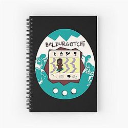 BaldurGOTCHI: Wyll in my pocket Spiral Notebook