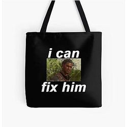 FOR DARK BACKGROUND Wyll I can fix him All Over Print Tote Bag
