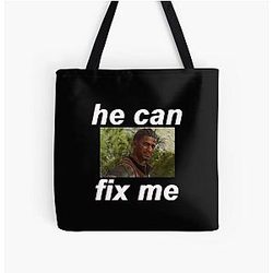 FOR DARK BACKGROUND,  Wyll "He can fix me" All over Print Tote Bag