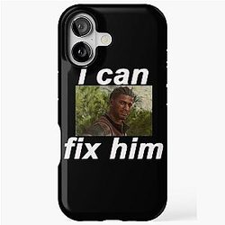 FOR DARK BACKGROUND Wyll I can fix him iPhone Tough Case