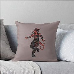 Baldur's Gate Wyll Throw Pillow