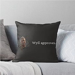 Wynter Approves Throw Pillow