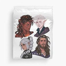 Baldur's Gate Wyll Duvet Cover