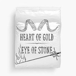 Wyll Ravengard : Heart of Gold Duvet Cover