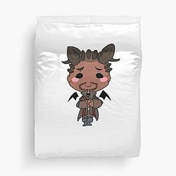 Big Chibi Wyll Duvet Cover