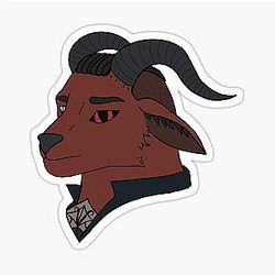 Willy Goat Sticker