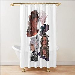 Baldur's Gate Wyll Shower Curtain
