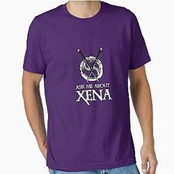 Ask Me About Xena Essential T-Shirt becomes Ask Me About Xena T-Shirt