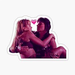 Xena and Gabrielle Sticker
