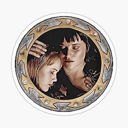 Xena and Gabrielle Sticker