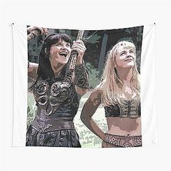 Xena and Gabrielle Tapestry