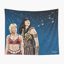 Xena and Gabrielle Tapestry