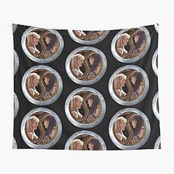 Xena and Gabrielle Chakram Tapestry