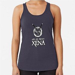 Ask Me About Xena Tank Top