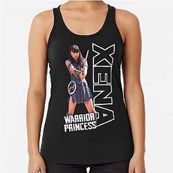 Xena With Sword Tank Top