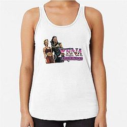 Xena & Olympia Racerback Tank Top