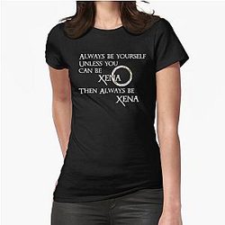 Be Xena Fitted T-shirt
