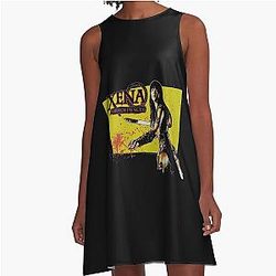 Cut Xena Warrior Princess A-Line Dress
