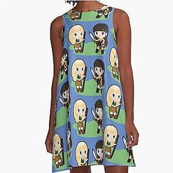 Geek Babies Xena and Gabrielle A-Line Dress