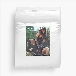 Xena and Gabrielle Vintage Duvet Cover