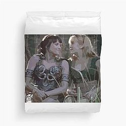 Xena Pop Art Duvet Cover