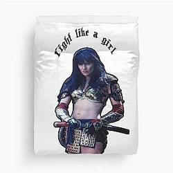Xena Aesthetic Art Duvet Cover