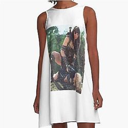 Xena and Gabrielle vintage Art A-Line Dress