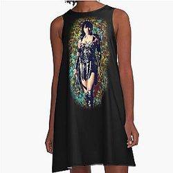Lowpoly Xena A Line Dress