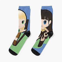 Geek Babies: Xena and Gabrielle Socks
