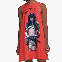 Xena Aesthetic Art Dress