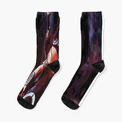 Xena Collage Art Socks