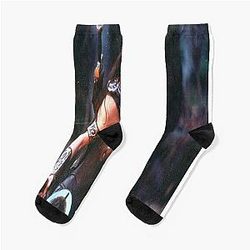 Xena aesthetic art socks