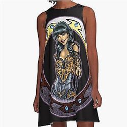 Xena Chakram A-Line Dress