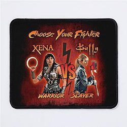 Xena vs Buffy Mousepad