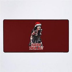 Xena Sleigh Them Christmas Desk Mat