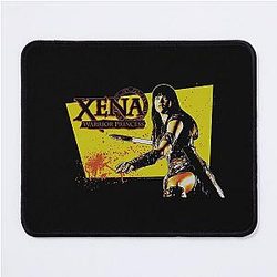 Cut Up Xena Warrior Princess Mouse Pad