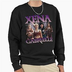 Xena and Gabrielle Pullover Sweatshirt