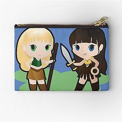 Geek Babies: Xena Gabrielle Zipper Pouch