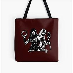 Xena Warrior Princess and Buffy The Vampire Slayer All Over Print Tote Bag