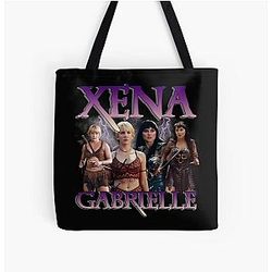 Xena and Gabrielle All Over Print Tote Bag