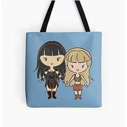 Xena & Gabrielle All Over Print Tote Bag