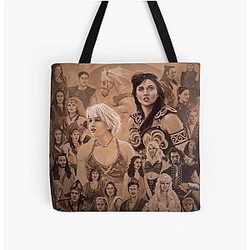 Xena Character Poster Tote Bag