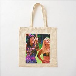 Xena and Gabrielle Art Cotton Tote Bag