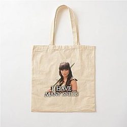 Xena Says Cotton Tote Bag