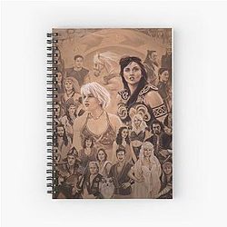 Xena Character Poster Notebook