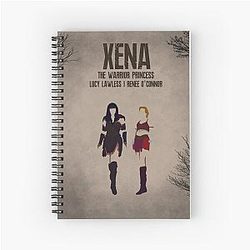 Xena Warrior Princess Spiral Notebook